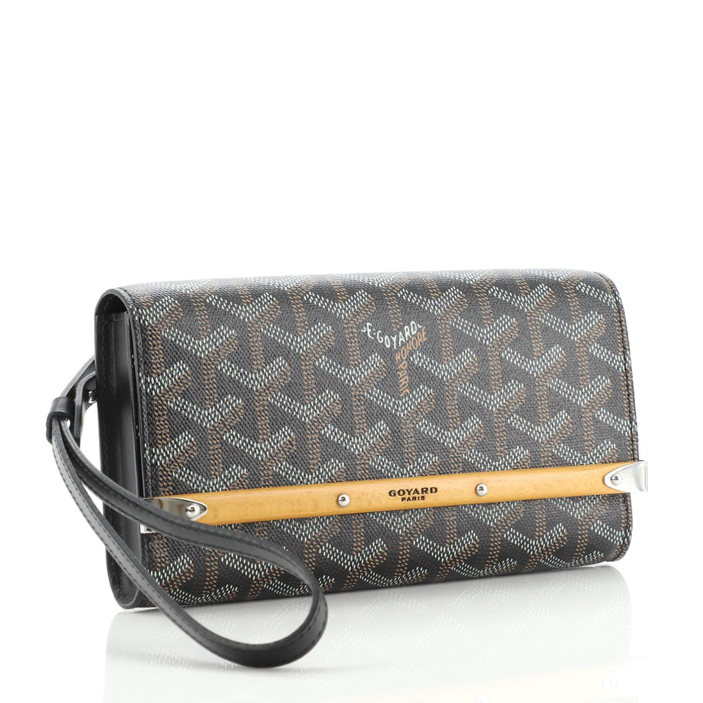 Monte Carlo Clutch Coated Canvas Mini