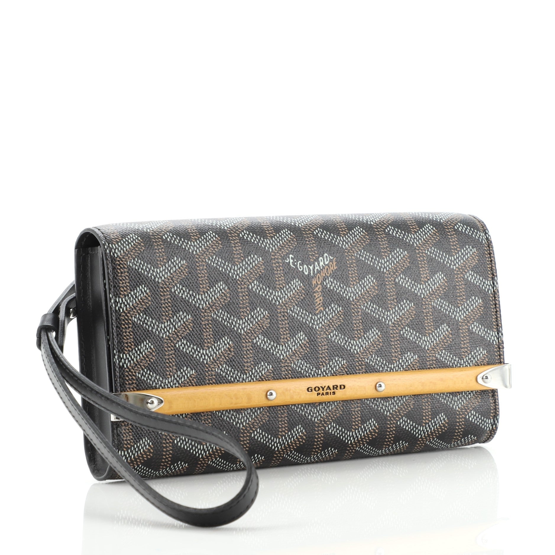 Monte Carlo Clutch Coated Canvas Mini