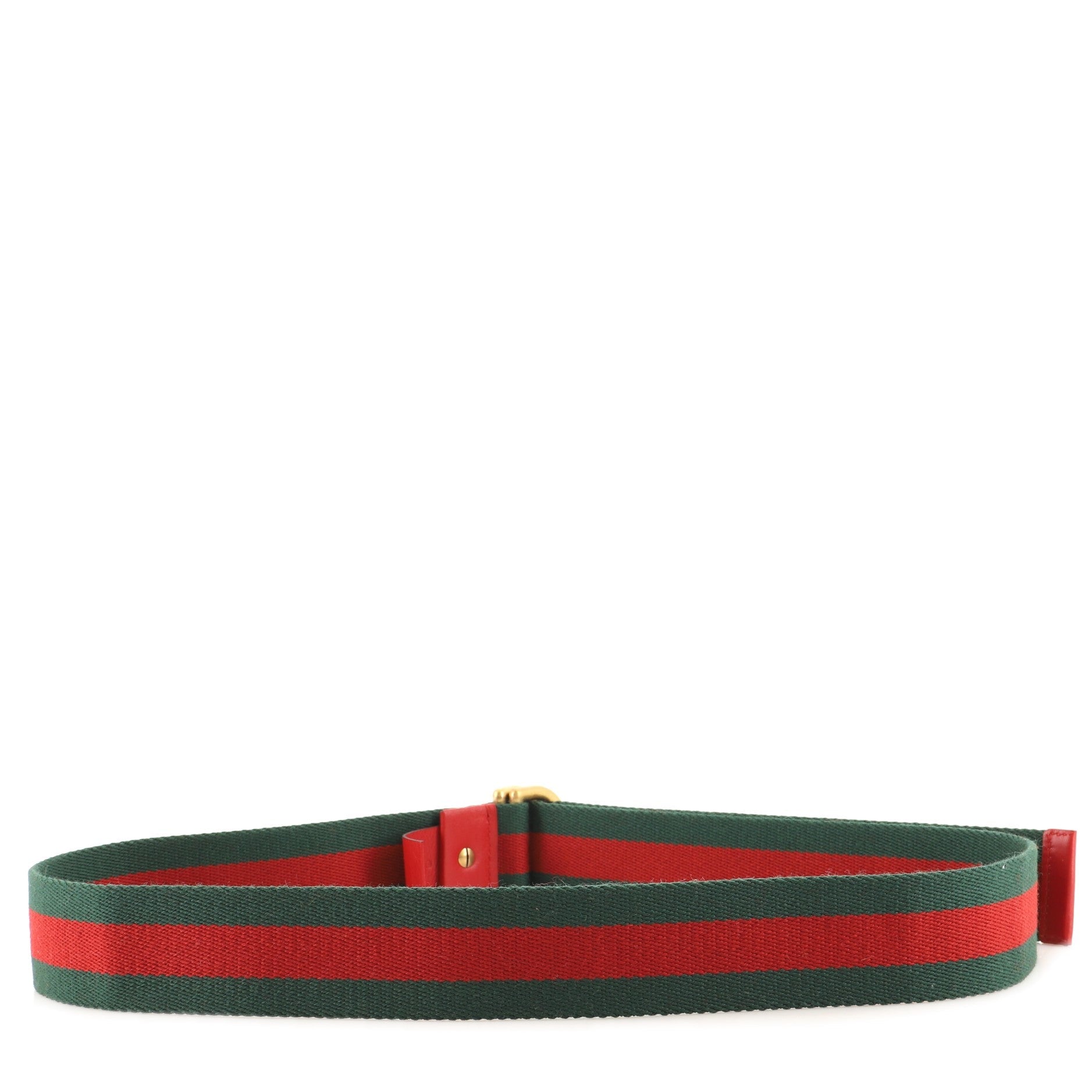 Feline Head Web Belt Canvas Wide 95