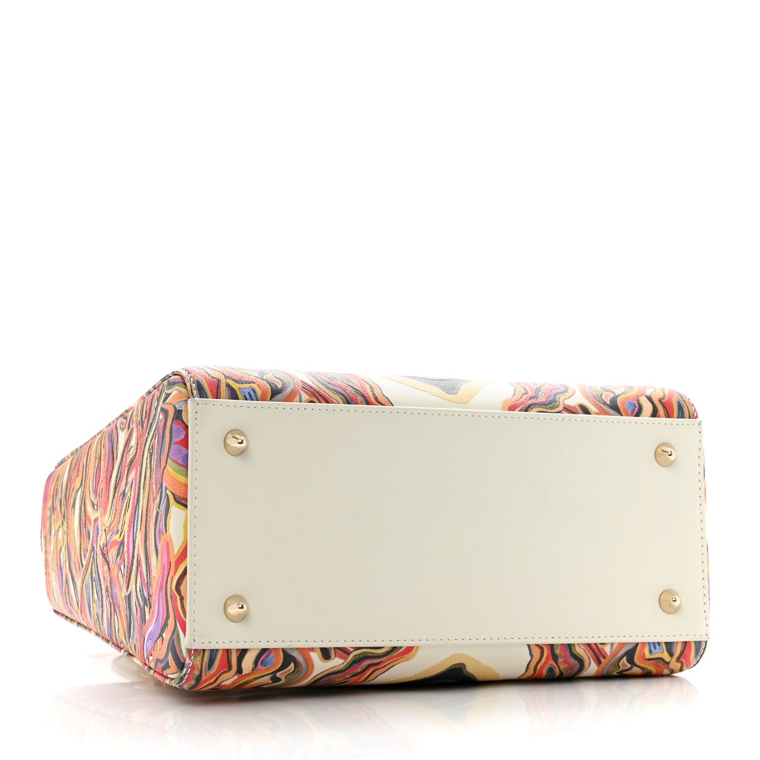 Deerskin Heart Printed Medium Lady Dior Multicolor