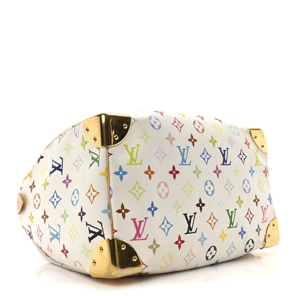 Monogram Multicolor Speedy 30 White