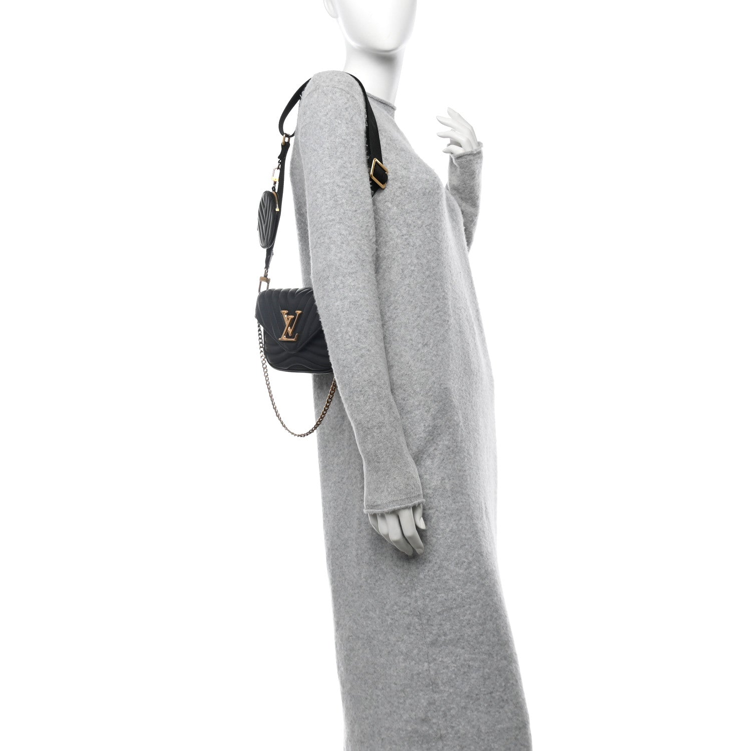 Calfskin New Wave Multi Pochette Black