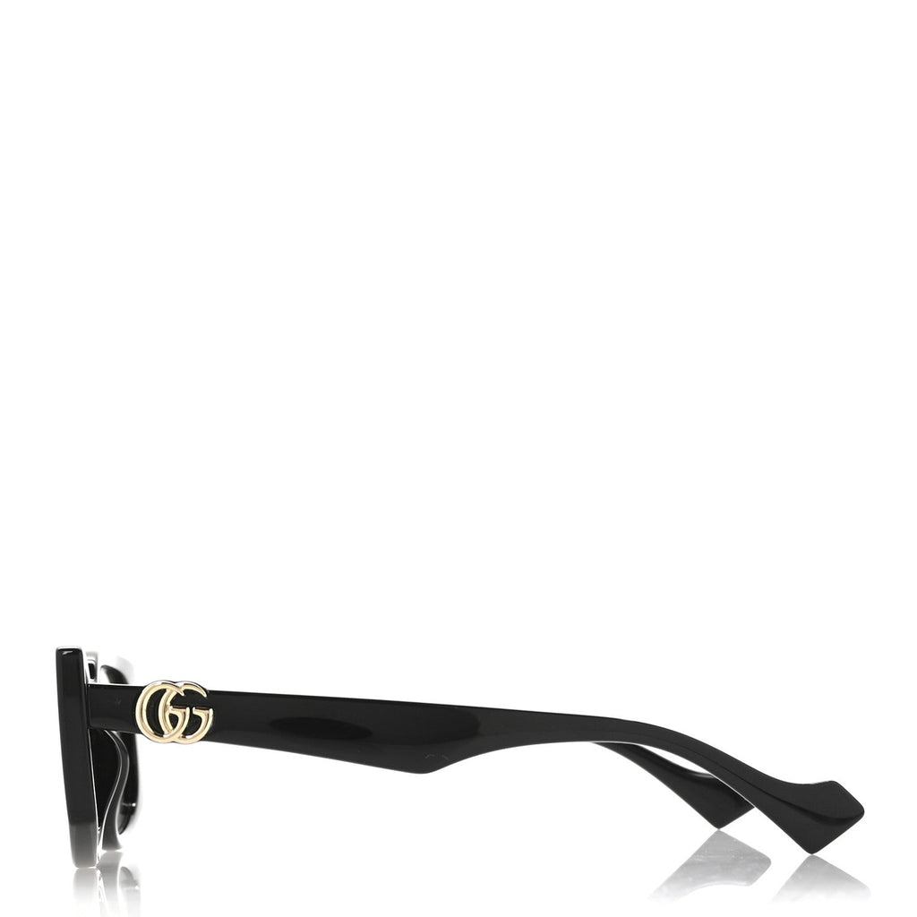 Acetate Rectangle Frame Sunglasses GG1534S Black