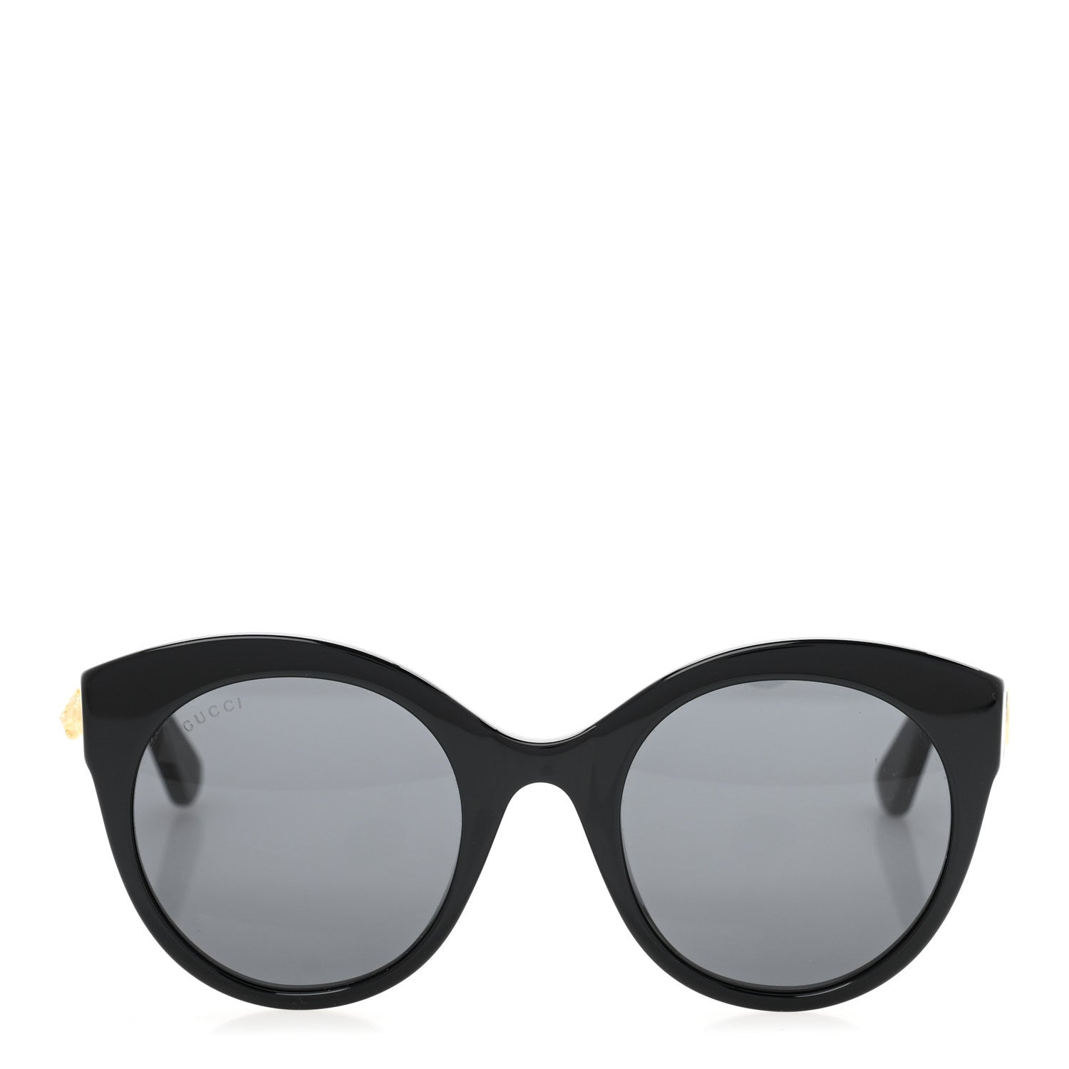 Round GG Sunglasses GG0028S Black