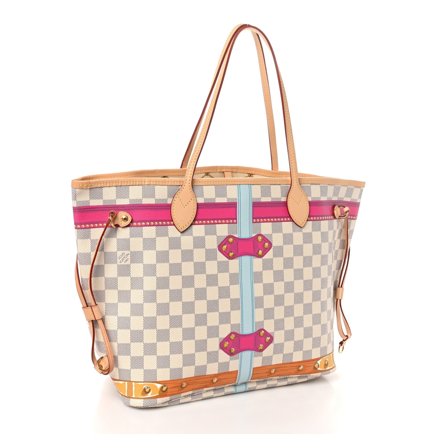 Damier Azur Summer Trunks Newport Beach Neo Neverfull MM