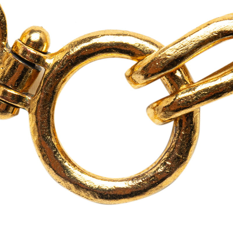 Chanel Gripoix Coco Mark Flower Necklace