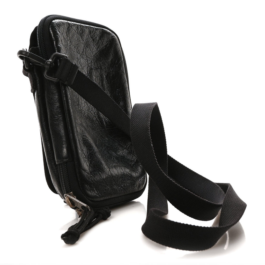 Agneau Explorer Crossbody Black