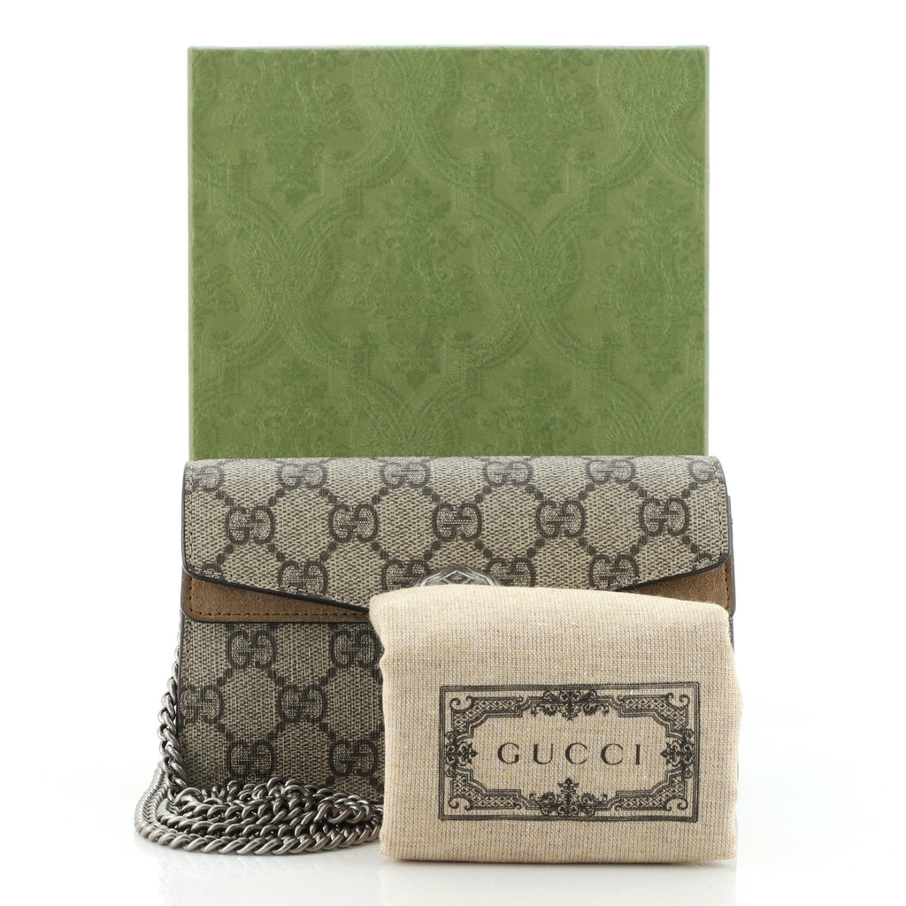 Dionysus Bag GG Coated Canvas Super Mini