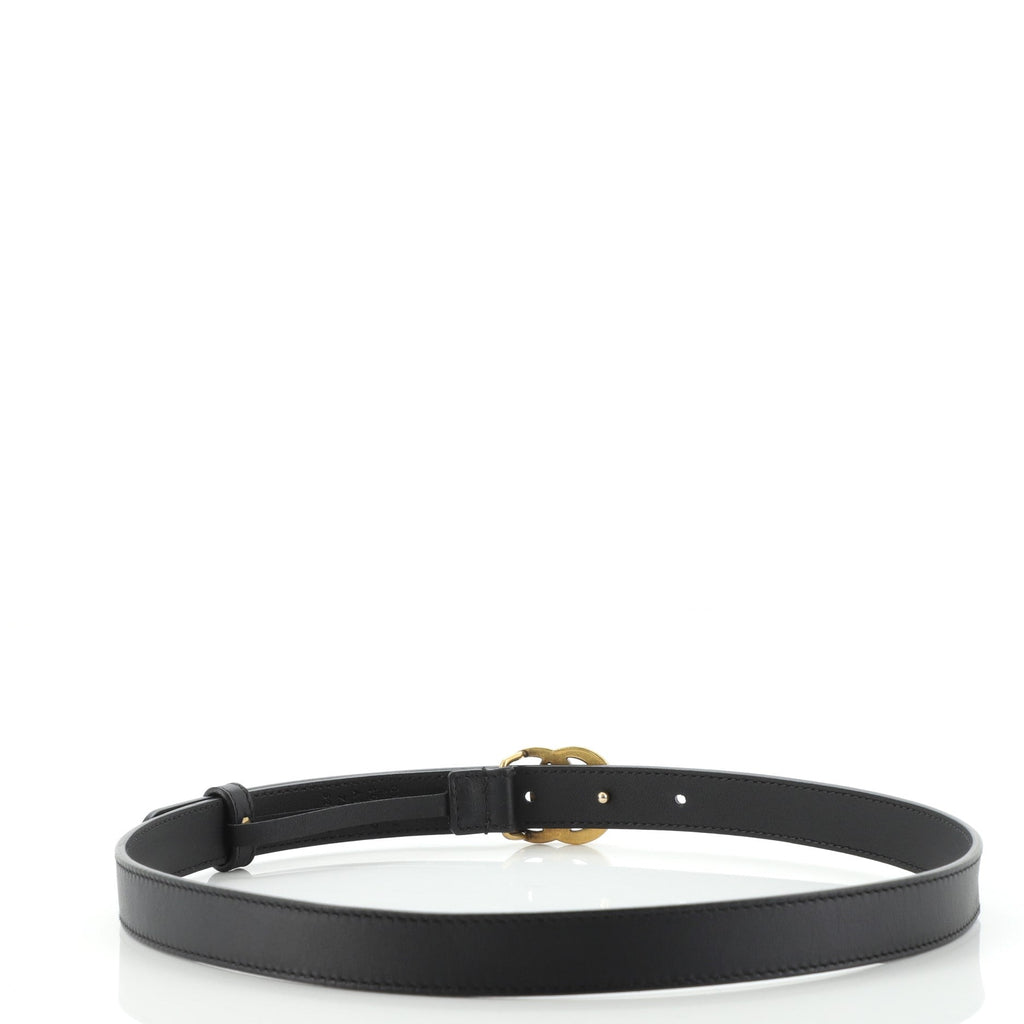 GG Marmont Belt Leather Thin 75