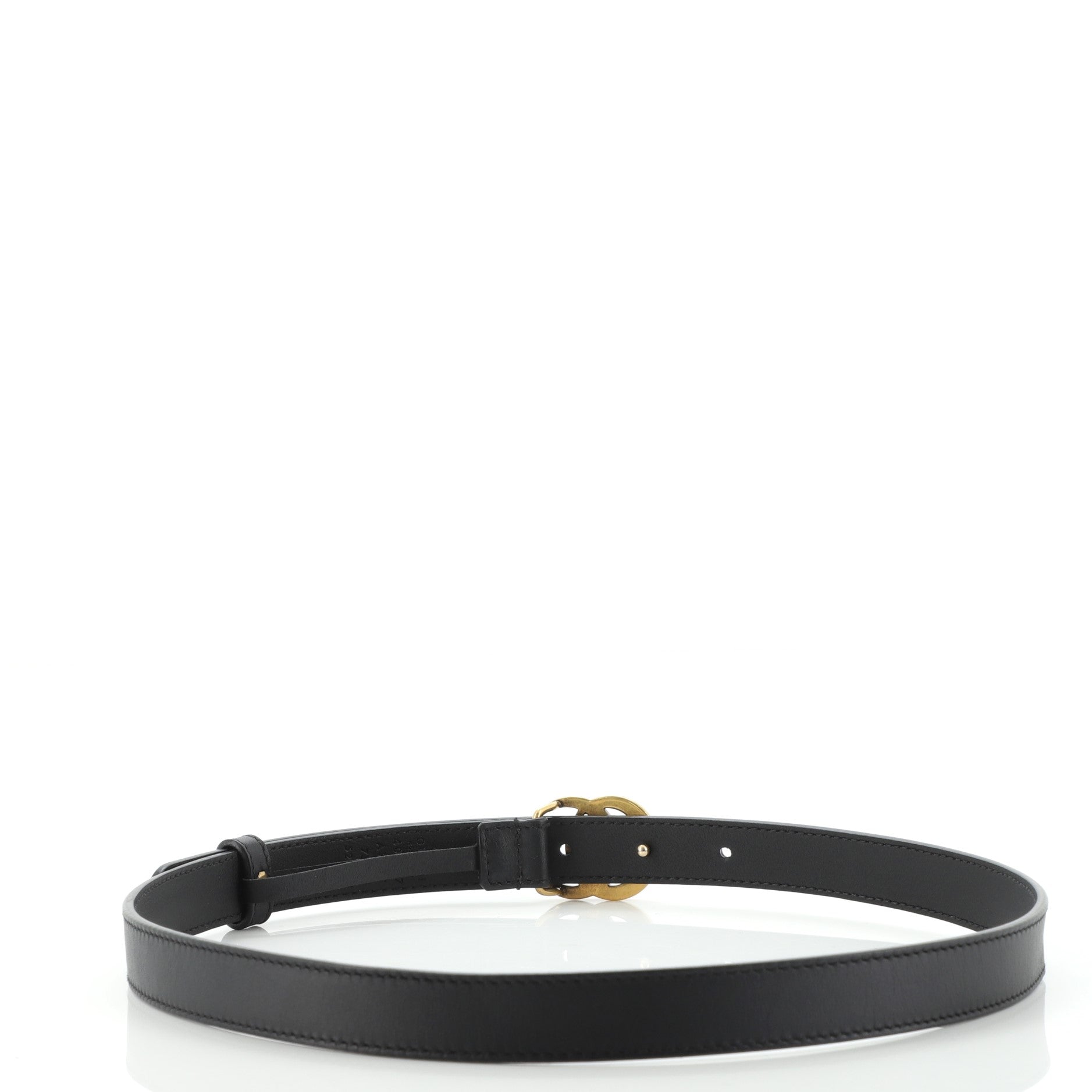 GG Marmont Belt Leather Thin 75