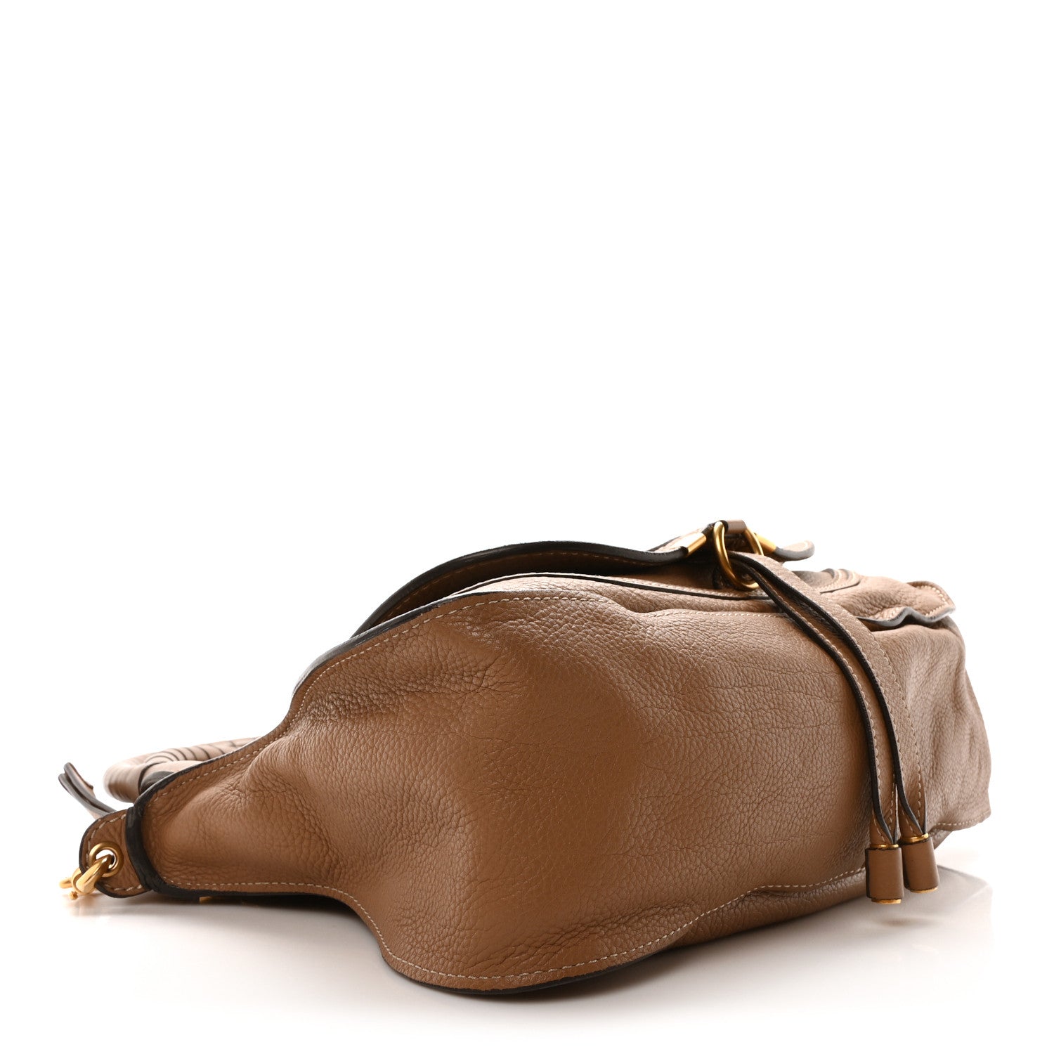 Calfskin Medium Marcie Satchel Nut