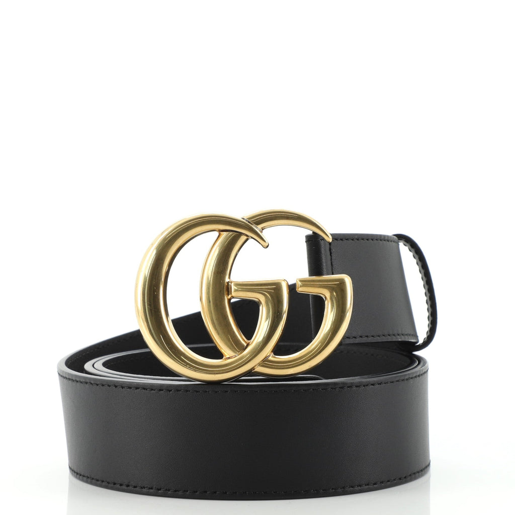 GG Marmont Belt Leather Wide 105