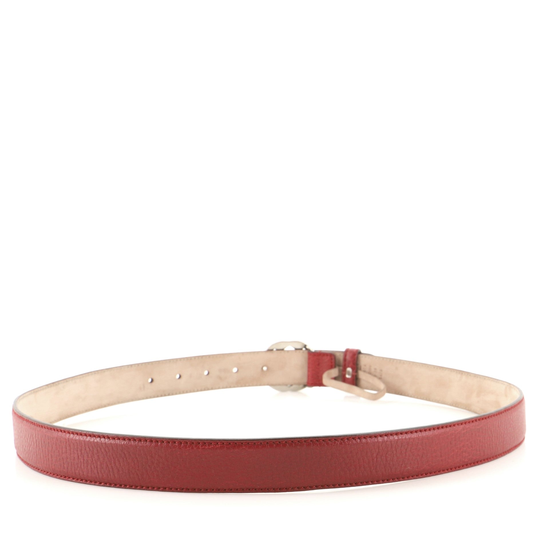 Interlocking G Belt Leather Medium