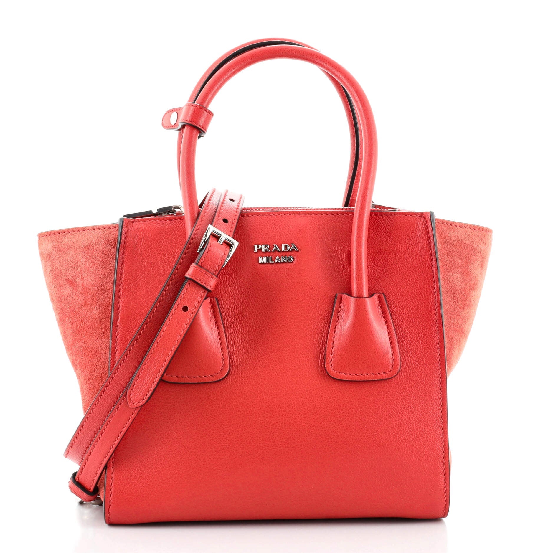 Twin Pocket Tote City Calfskin Mini