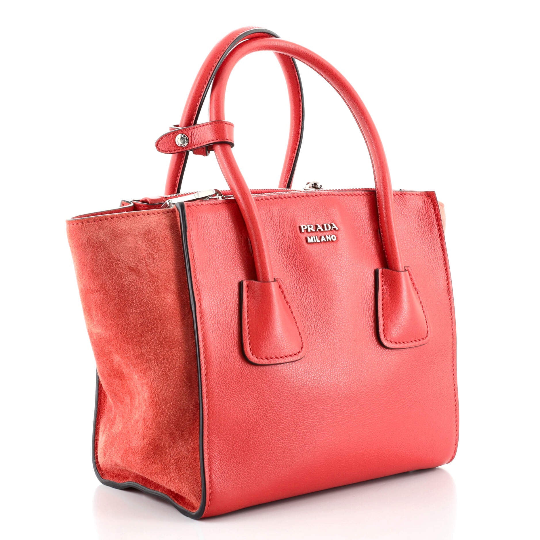Twin Pocket Tote City Calfskin Mini