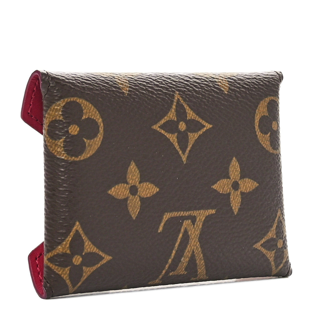 Monogram Small Kirigami Pochette Insert Fuchsia