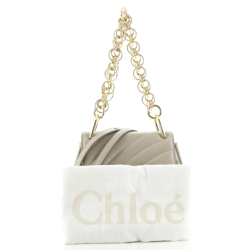 Drew Bijou Crossbody Bag Quilted Leather Mini