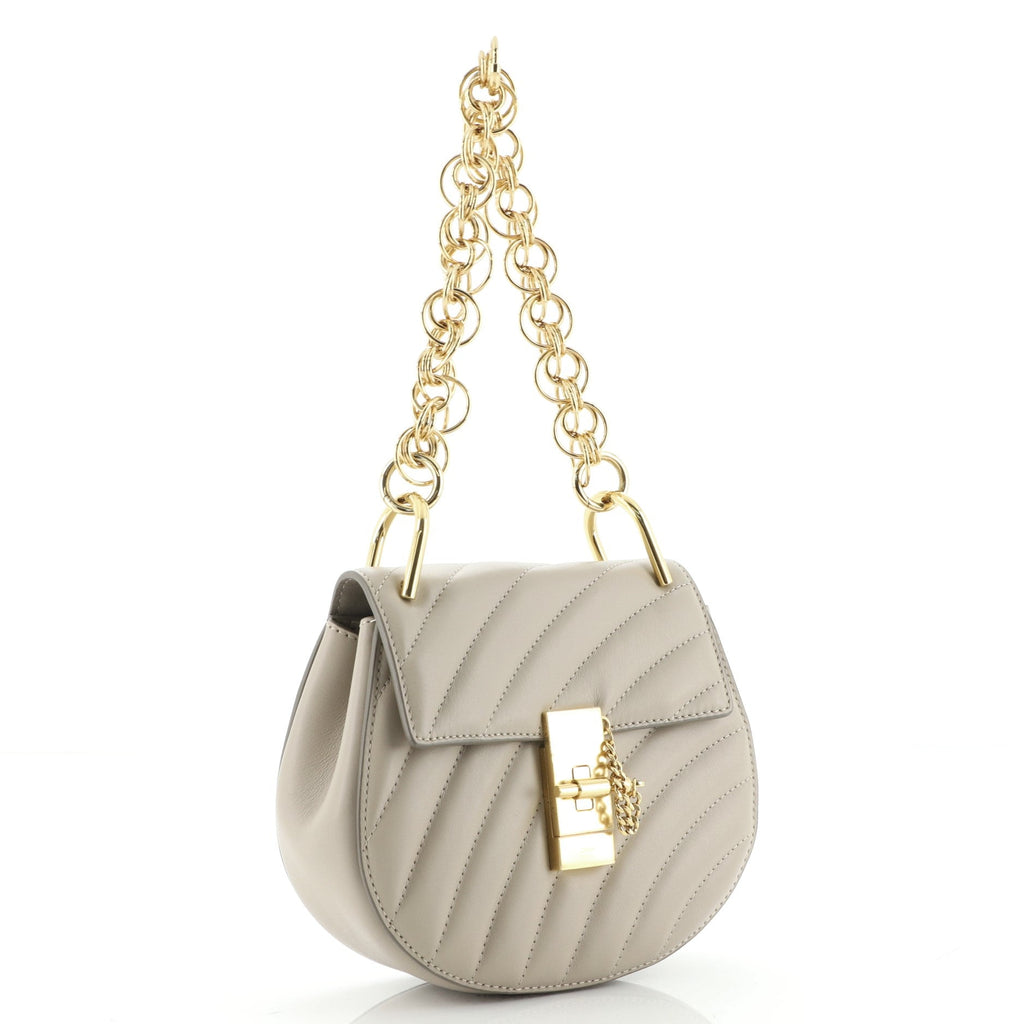 Drew Bijou Crossbody Bag Quilted Leather Mini