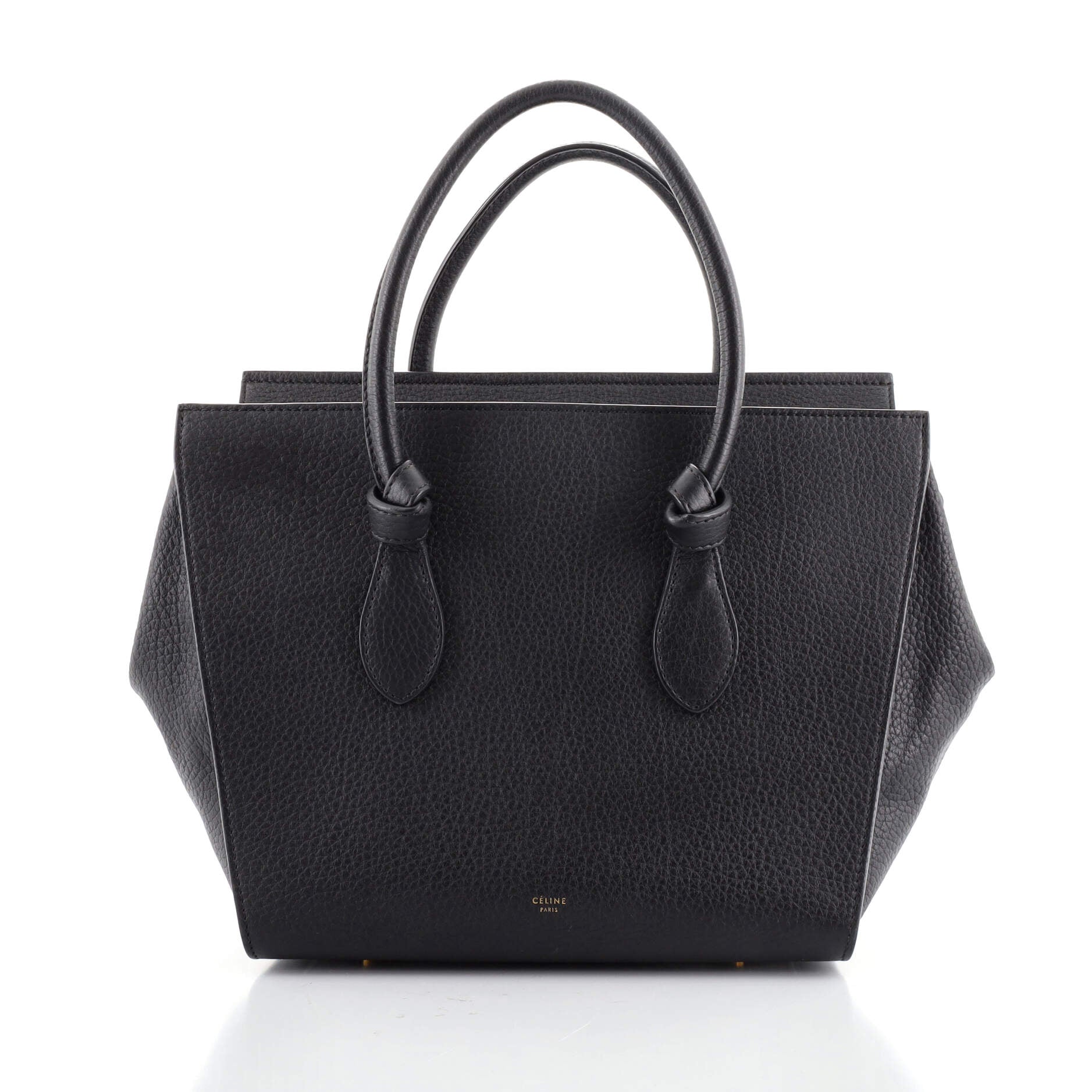 Tie Knot Tote Grainy Leather Mini