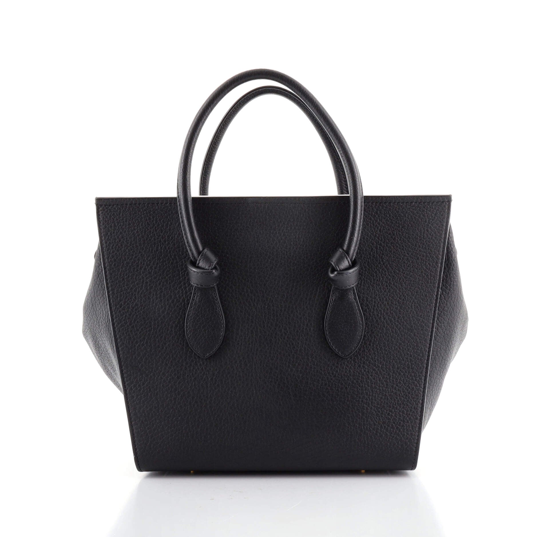 Tie Knot Tote Grainy Leather Mini
