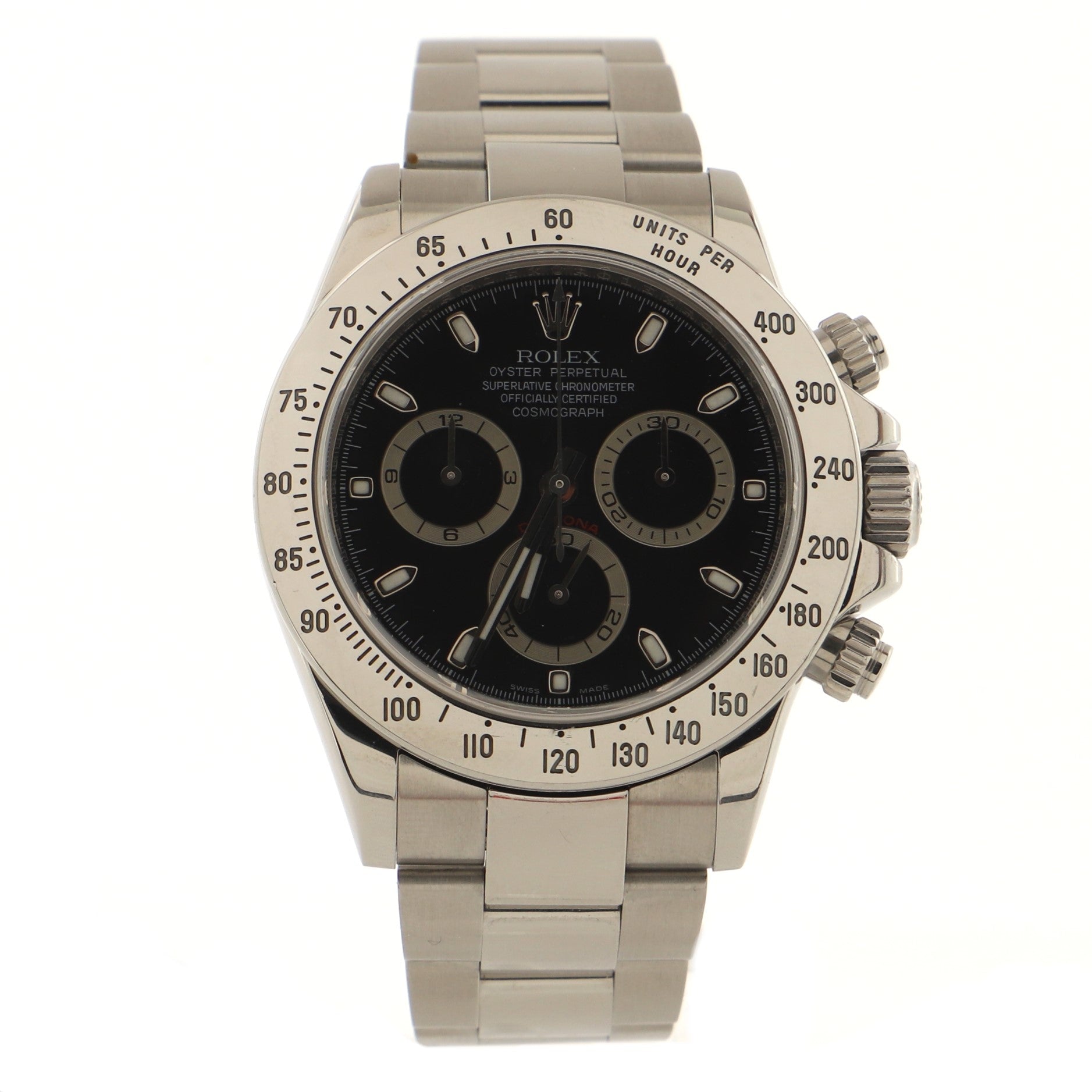 Oyster Perpetual Cosmograph Daytona Automatic Watch Stainless Steel 40