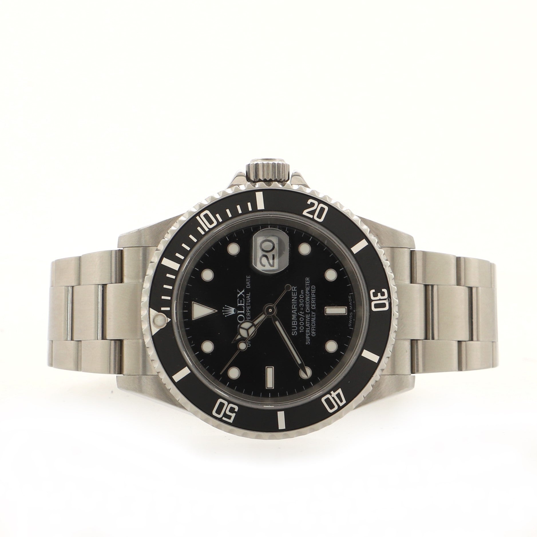 Oyster Perpetual Submariner Date Automatic Watch Stainless Steel 40