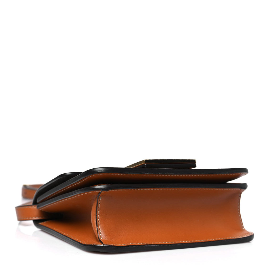 Vitello King Crystal Fab Crossbody Bag Cuoio