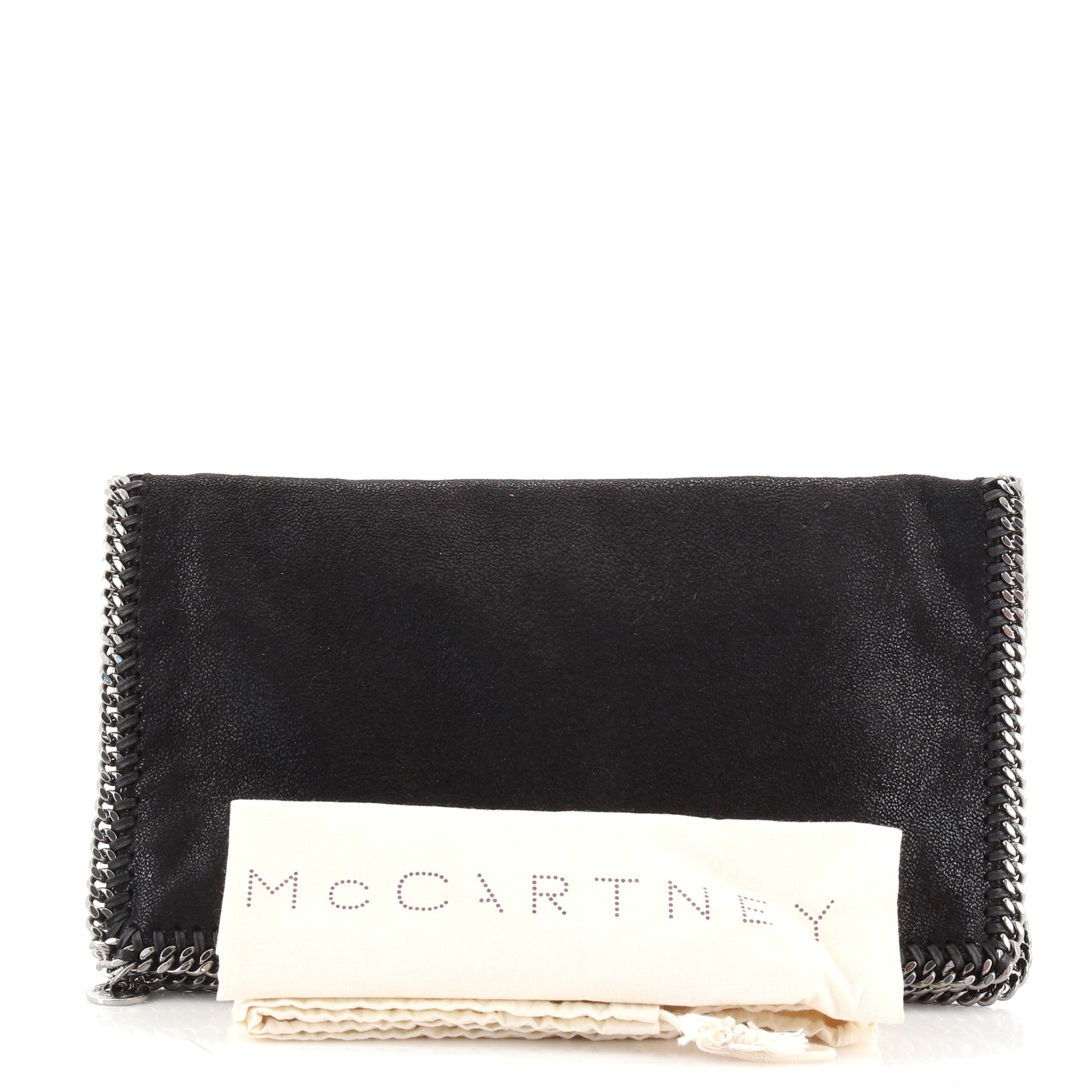 Falabella Flap Clutch Shaggy Deer