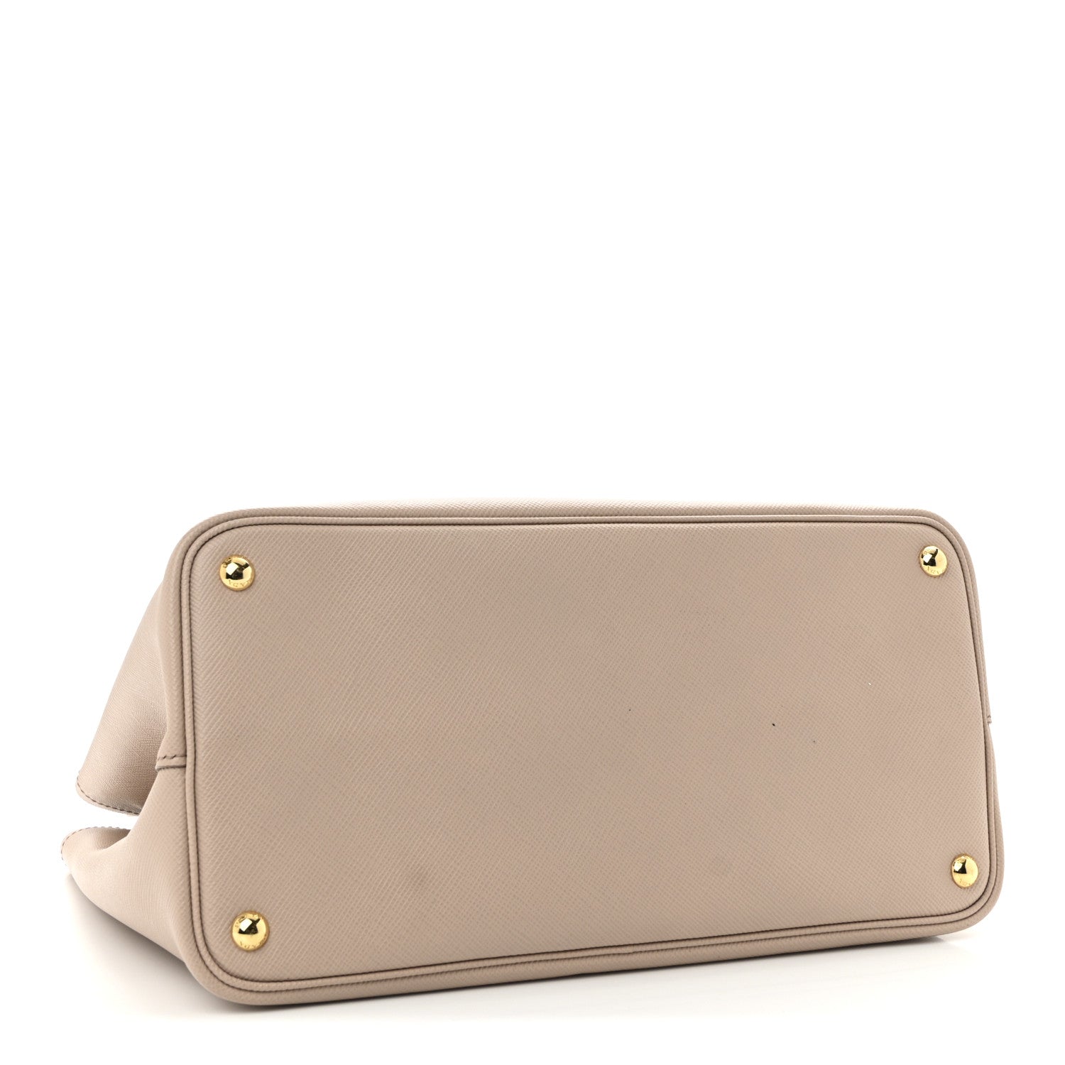 Saffiano Cuir Small Double Bag Cammeo Rosa