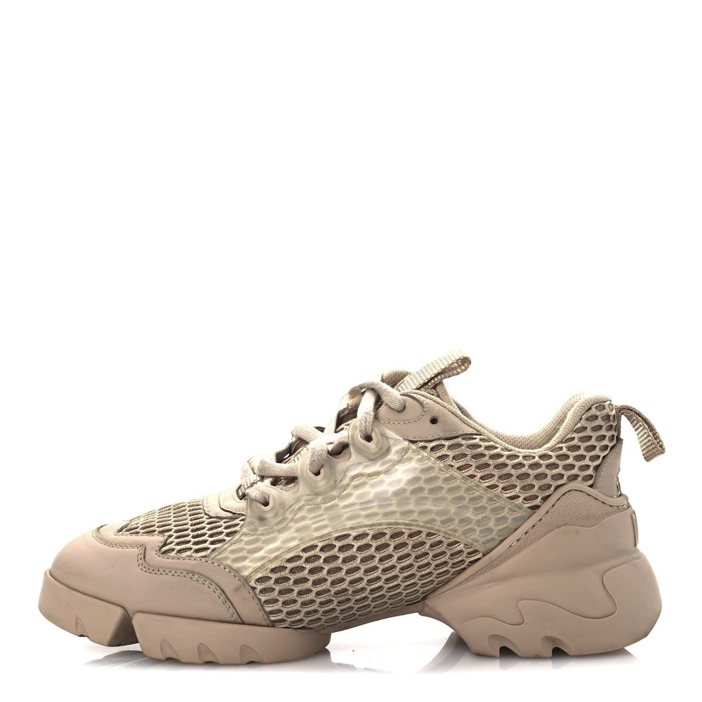 Mesh D-Connect Sneakers 37.5 Nude