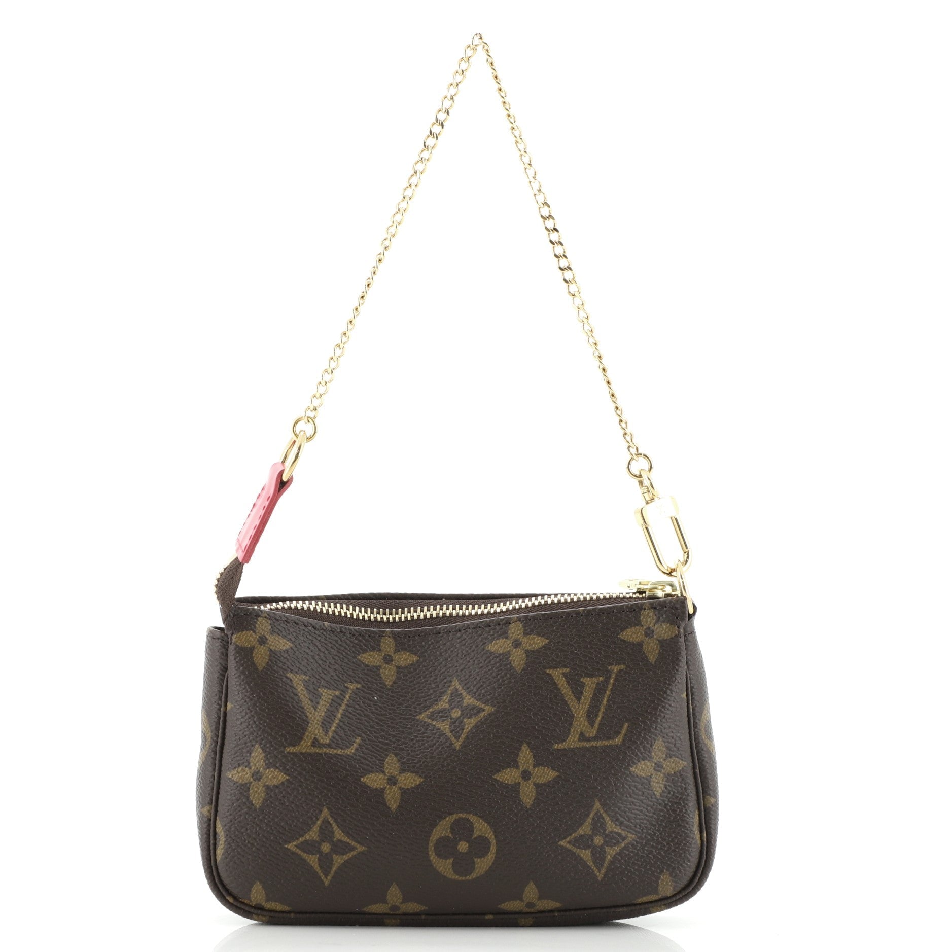 Pochette Accessoires Limited Edition Vivienne Xmas Monogram Canvas Mini