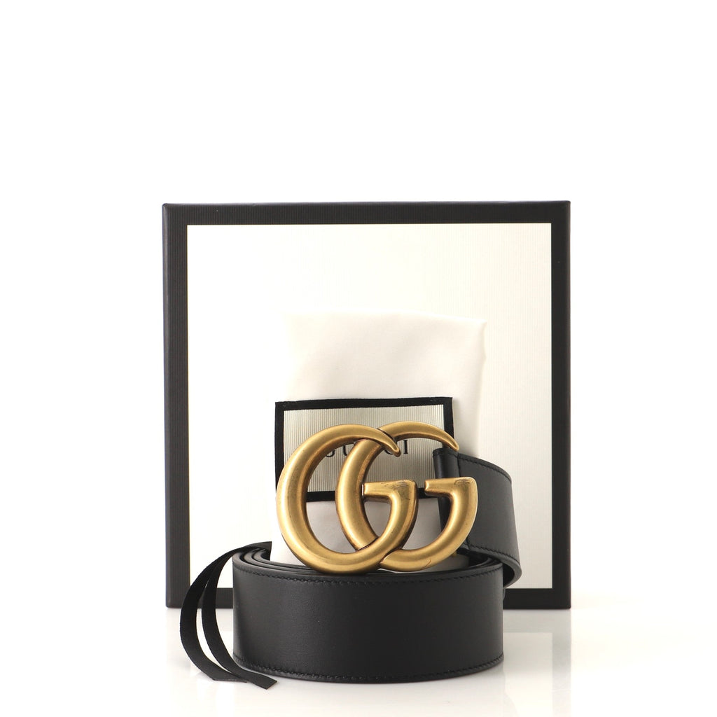 GG Marmont Belt Leather Medium 80