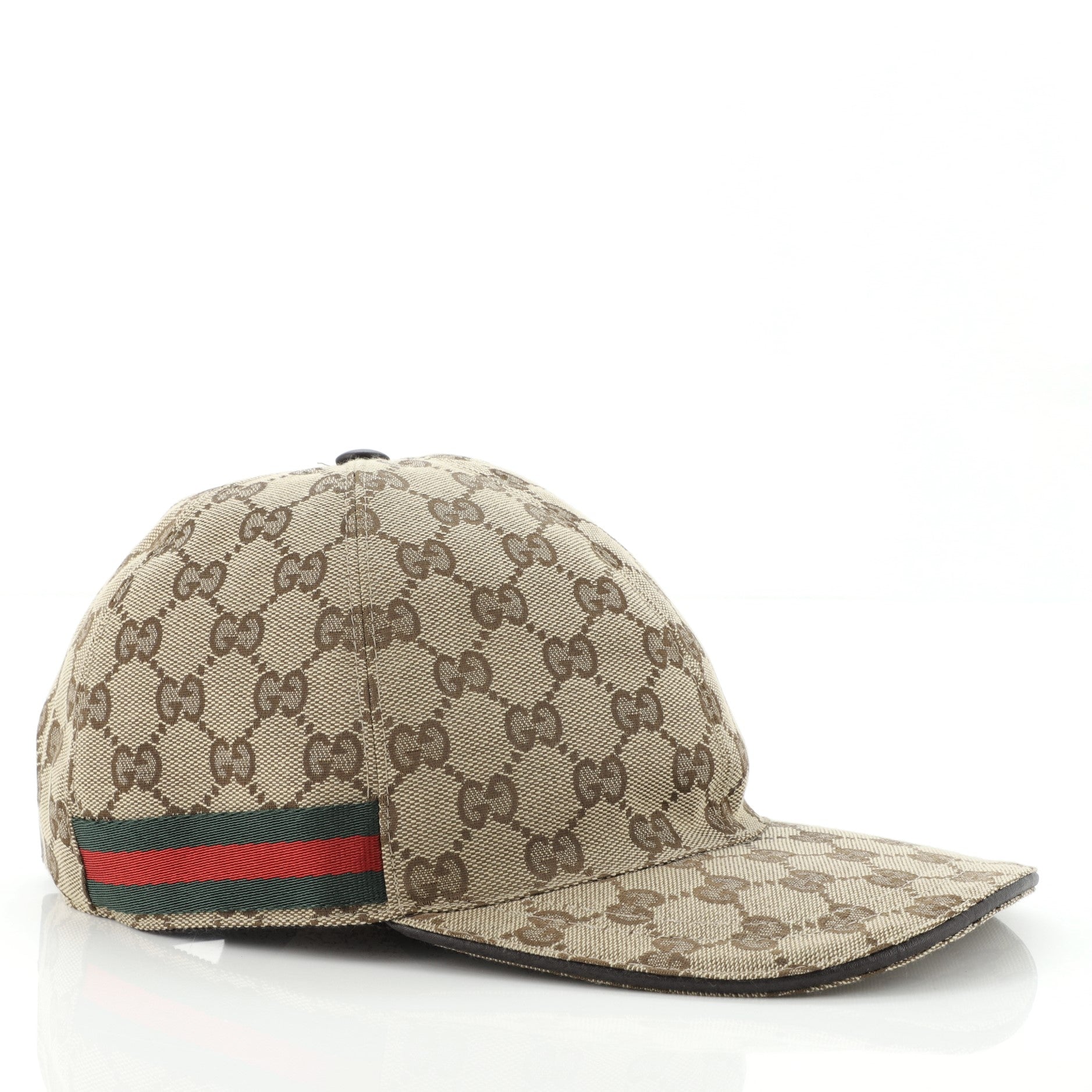 Web Baseball Cap GG Canvas Large