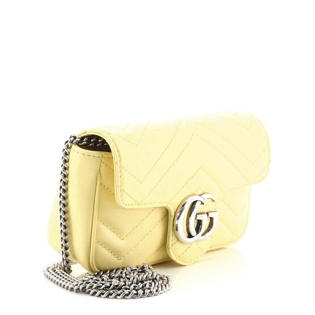 GG Marmont Flap Bag Matelasse Leather Super Mini