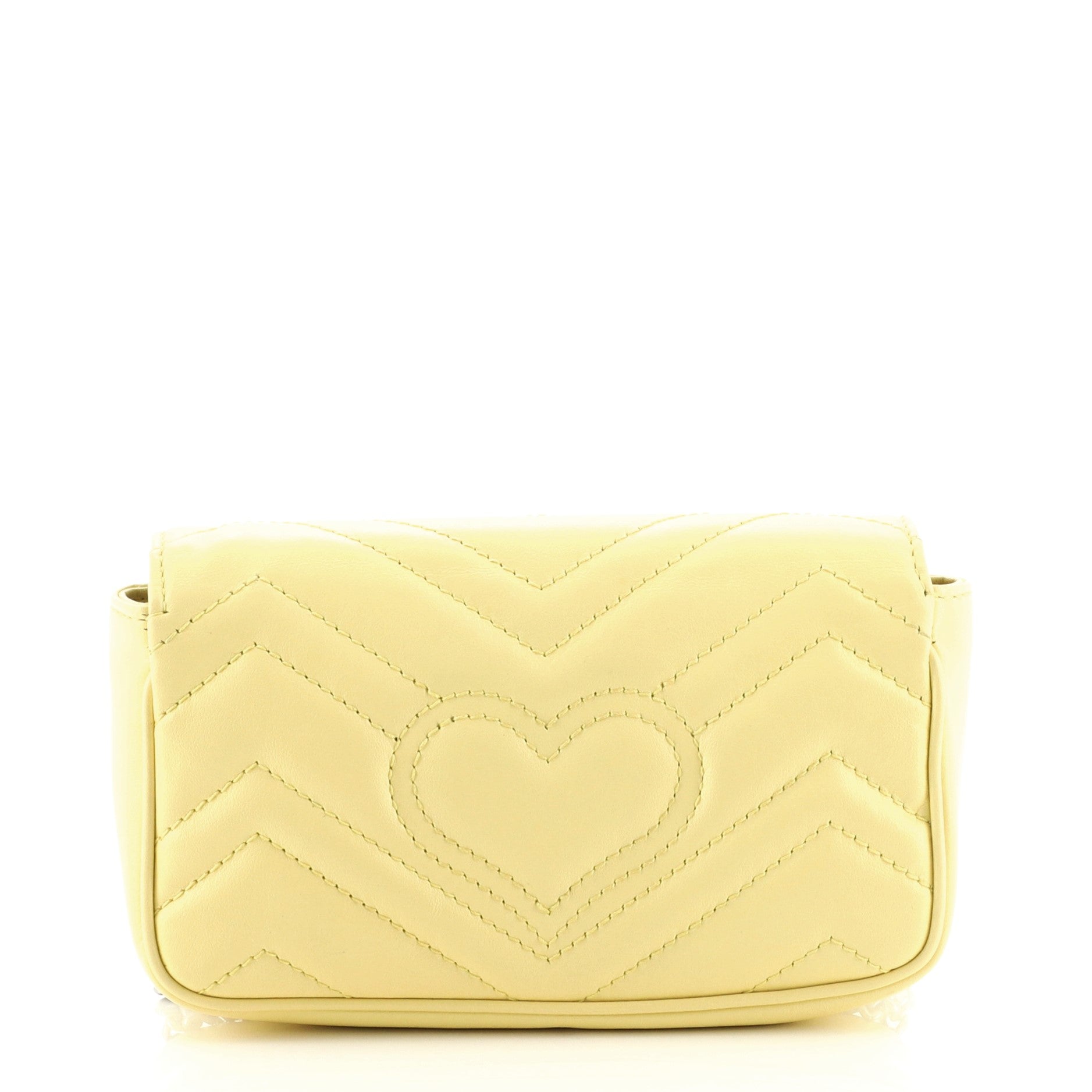 GG Marmont Flap Bag Matelasse Leather Super Mini