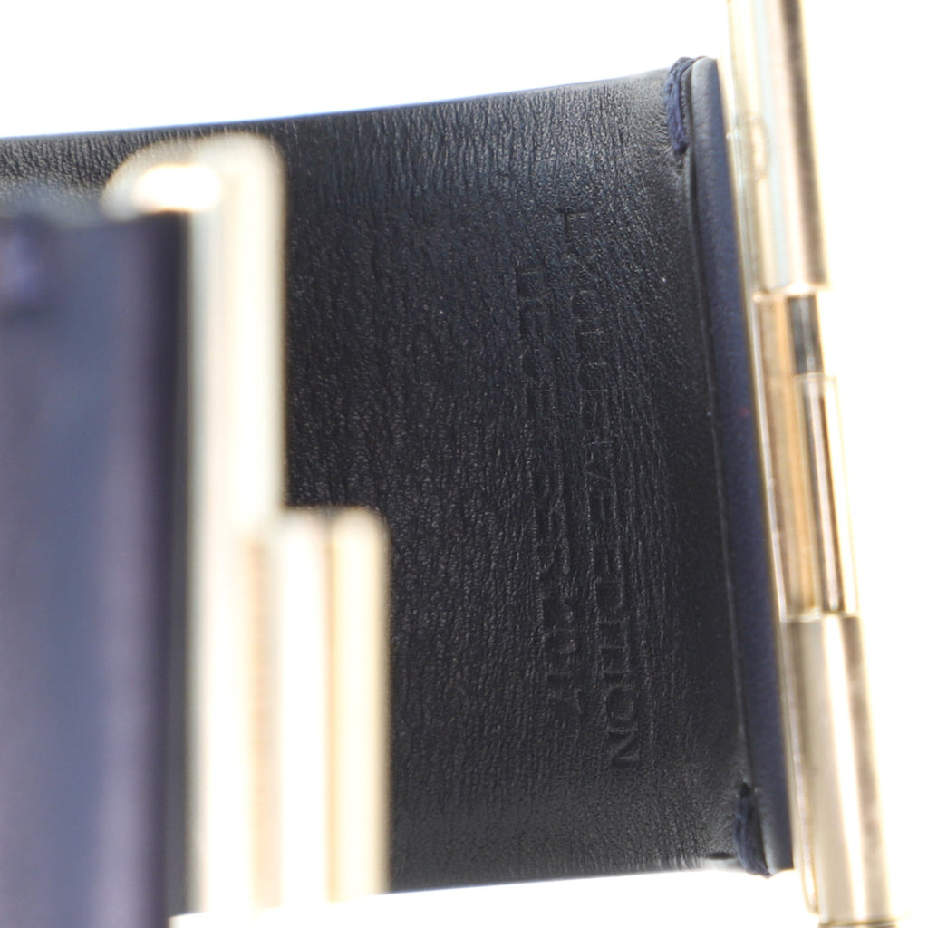 CC Cuff Bracelet Leather with Metal