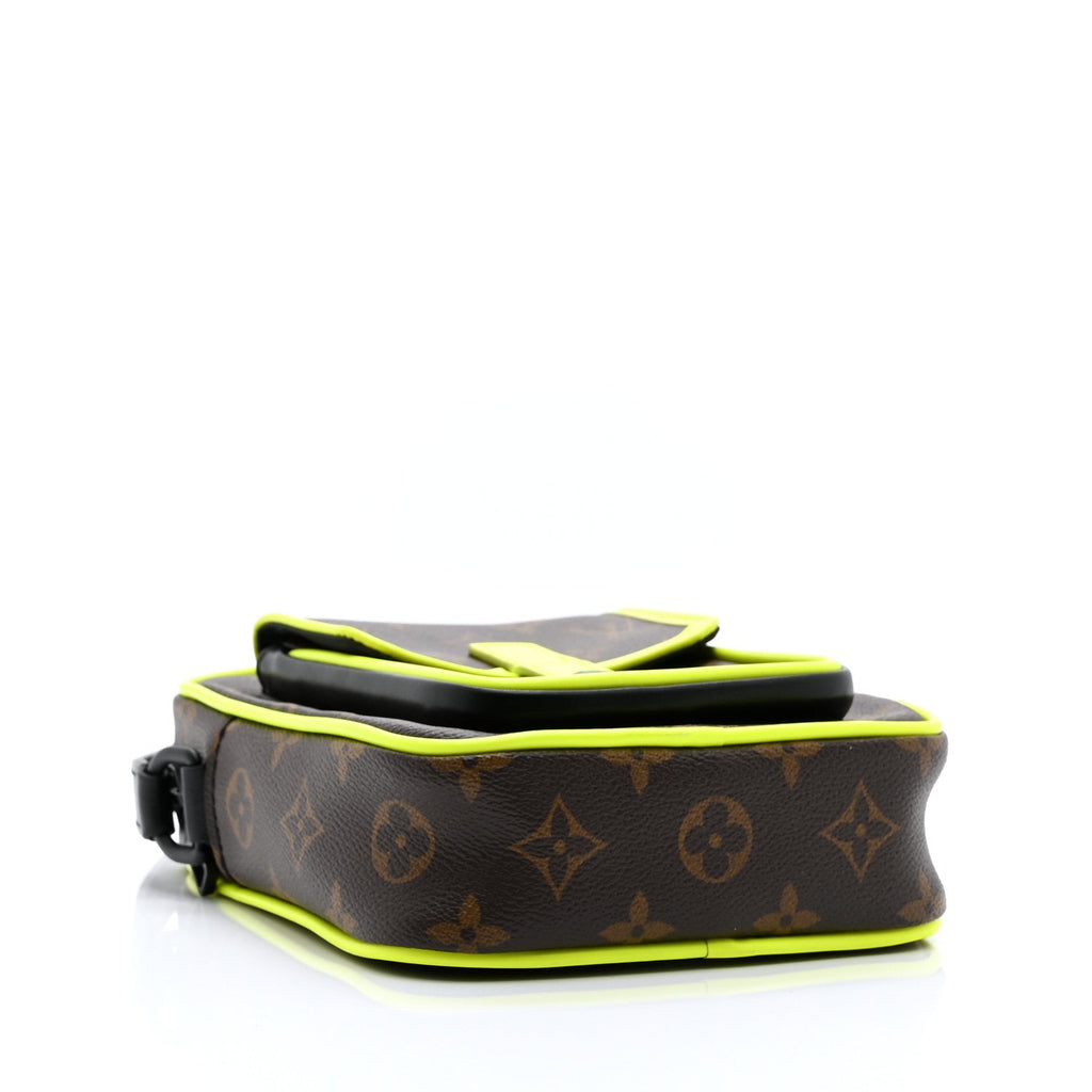 Monogram Macassar Christopher Wearable Wallet Fluorescent  Yellow