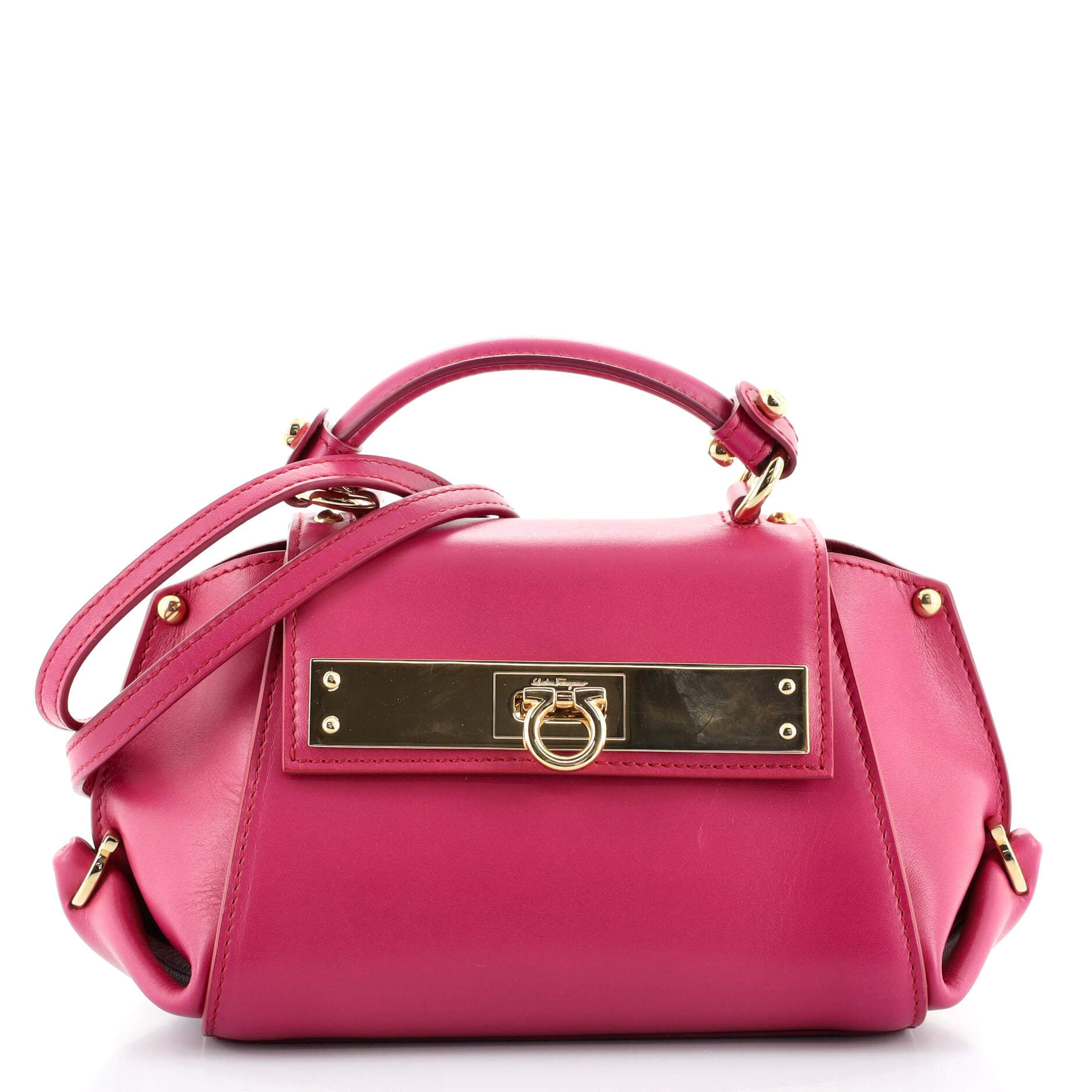 Sofia Satchel Leather Mini