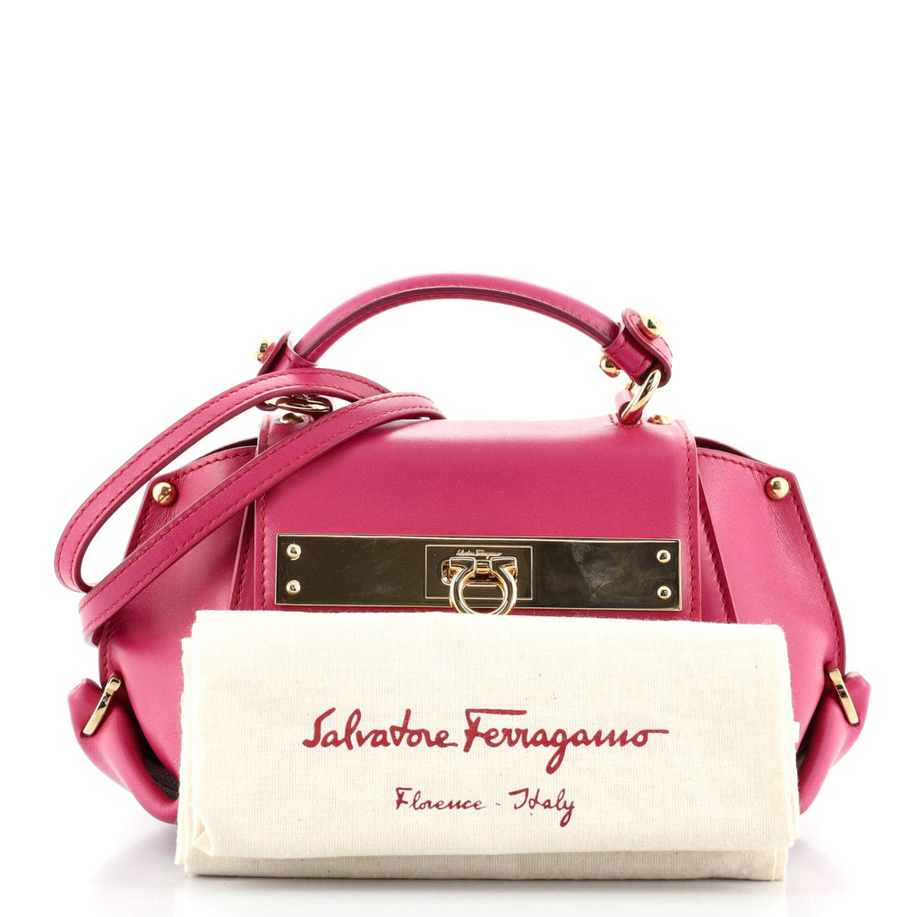 Sofia Satchel Leather Mini