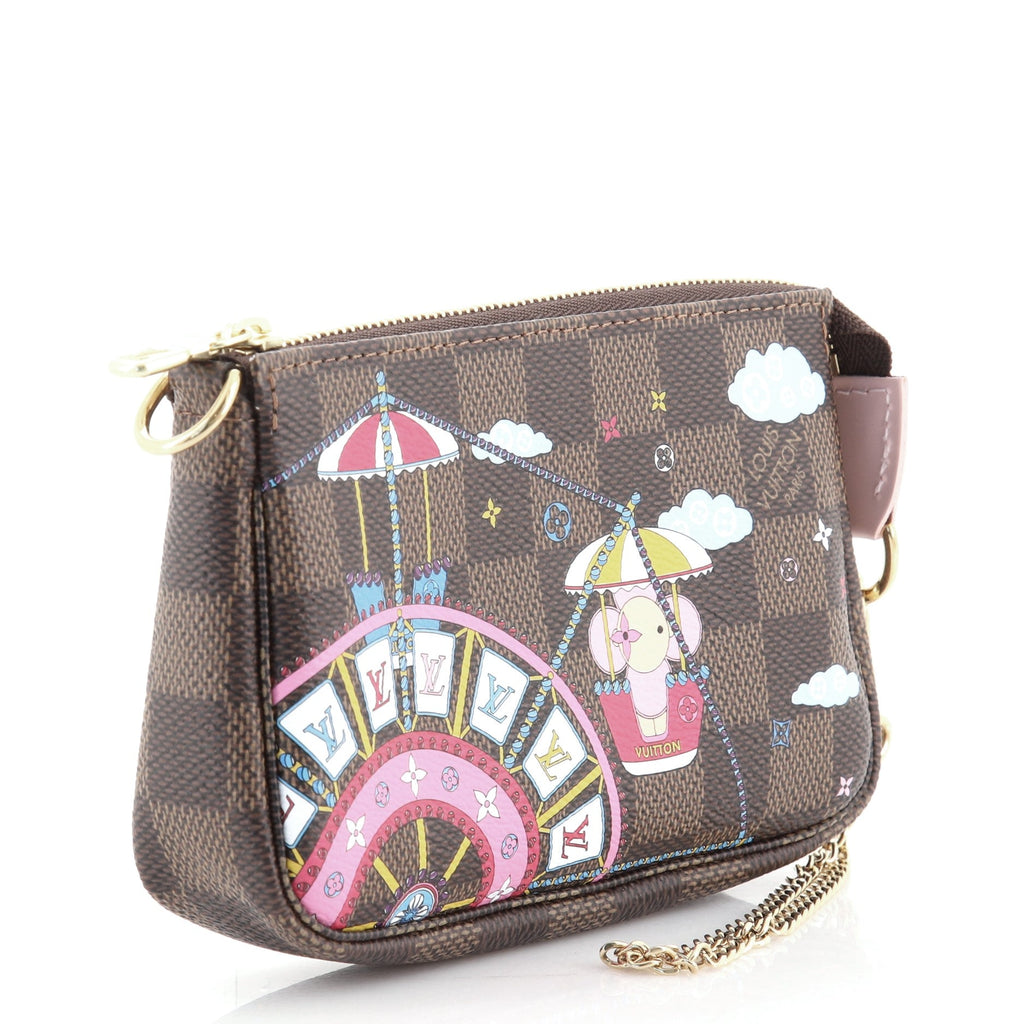 Pochette Accessoires Limited Edition Vivienne Xmas Damier Mini