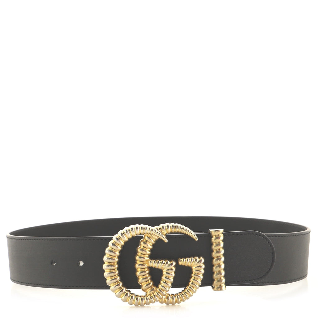 Torchon GG Marmont Belt Leather Wide 75