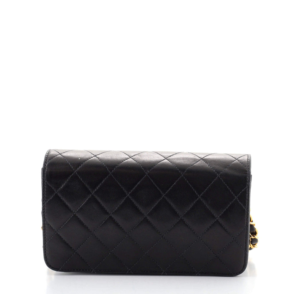 Vintage Full Flap Bag Quilted Lambskin Mini
