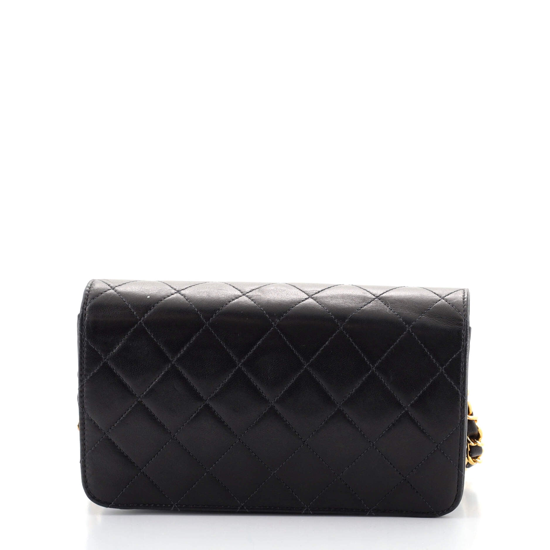 Vintage Full Flap Bag Quilted Lambskin Mini