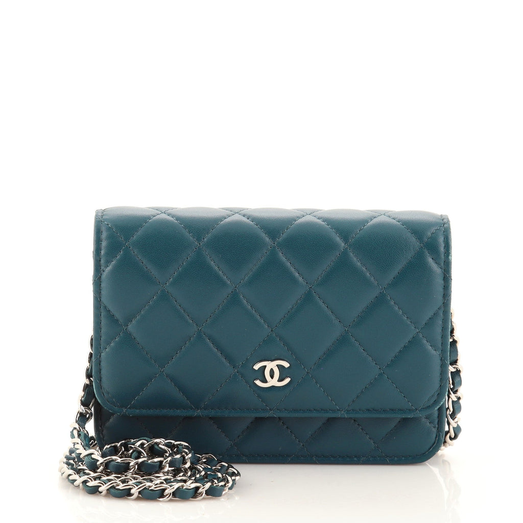 Wallet on Chain Quilted Lambskin Mini
