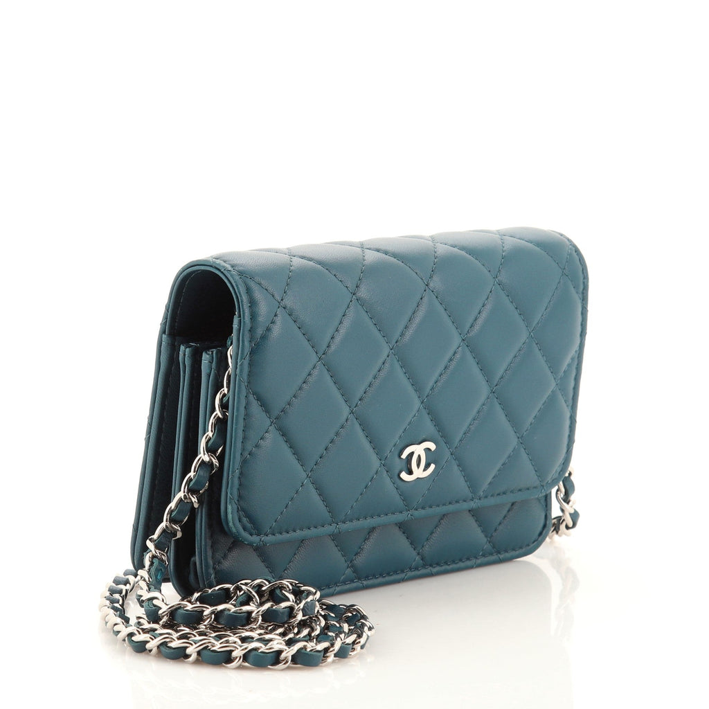 Wallet on Chain Quilted Lambskin Mini