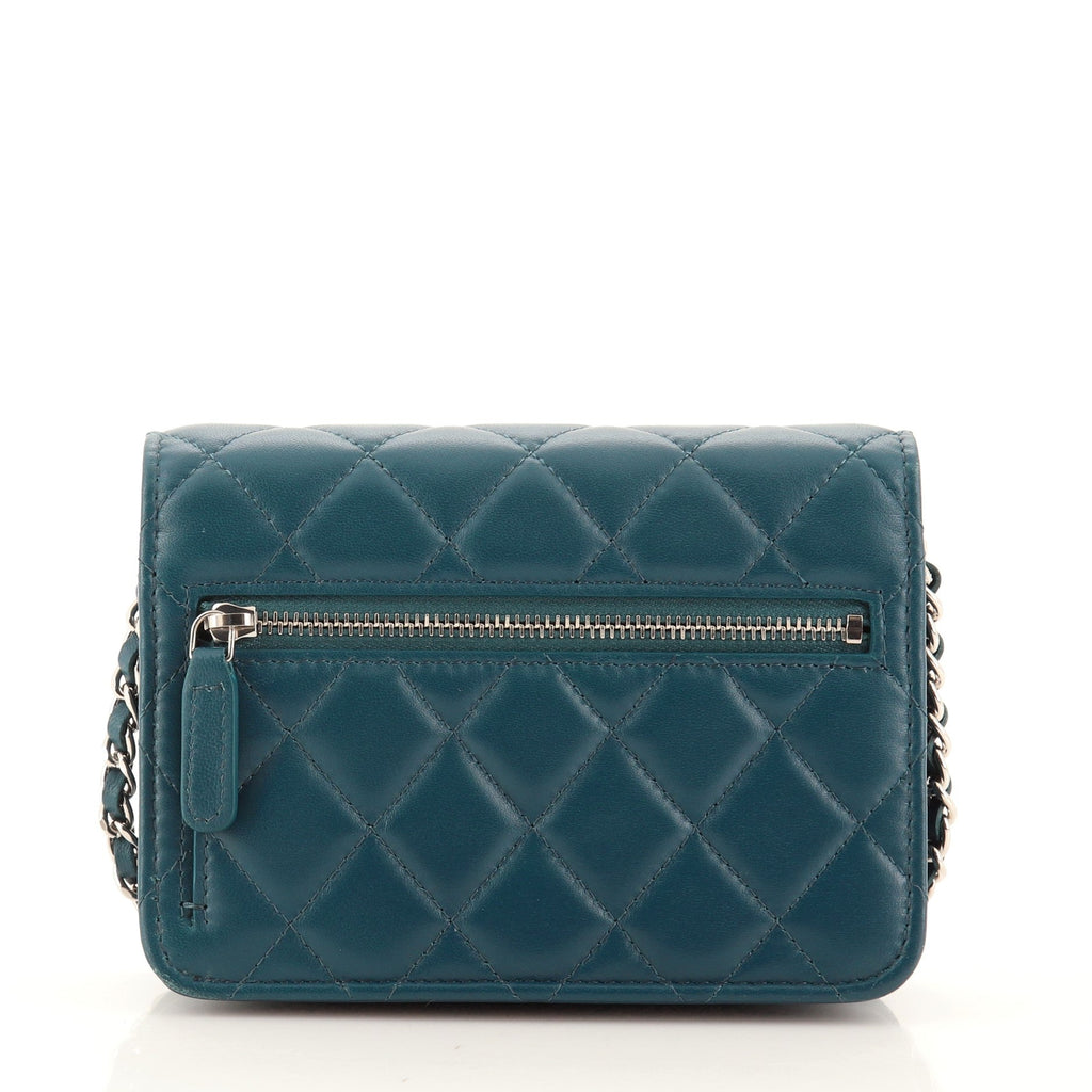 Wallet on Chain Quilted Lambskin Mini