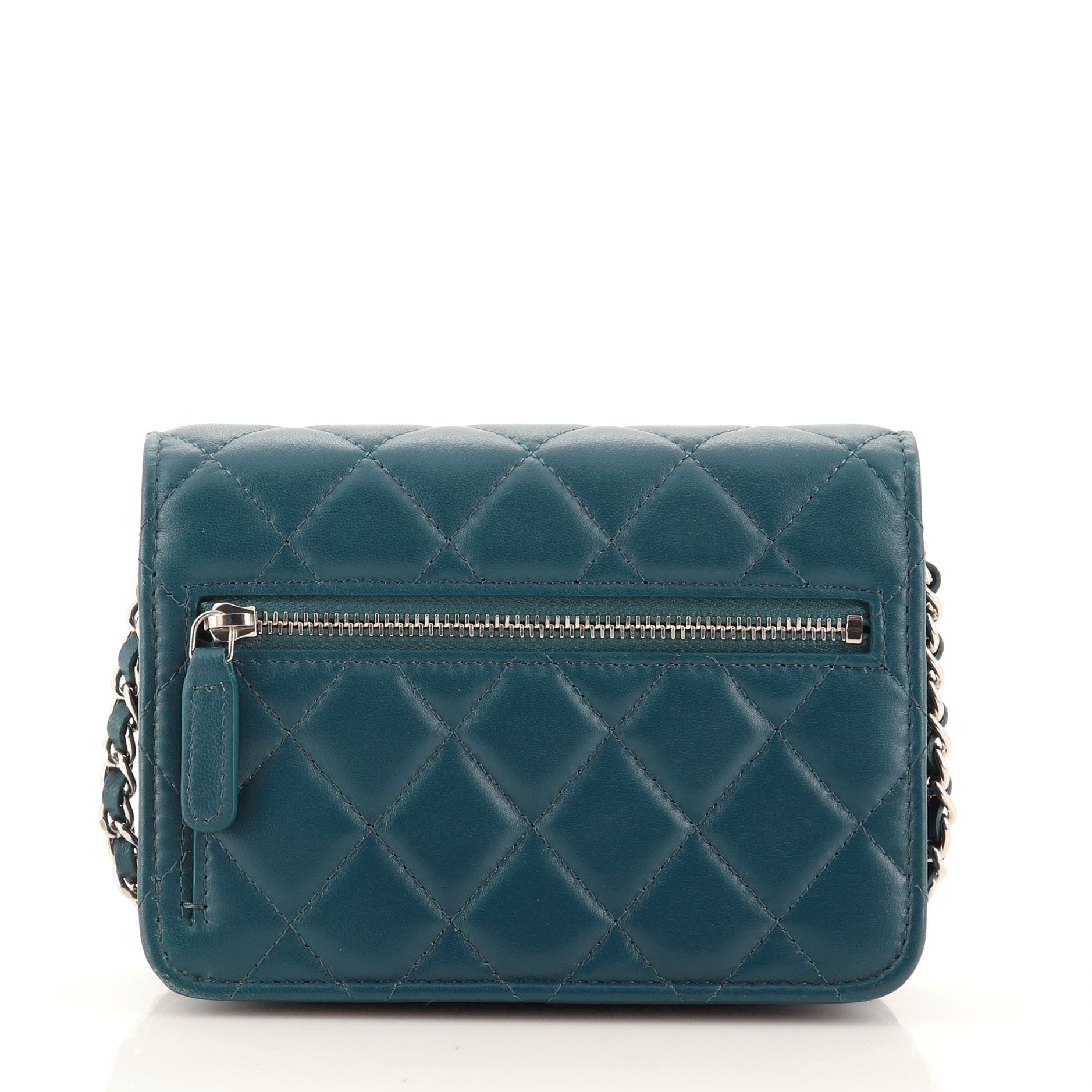 Wallet on Chain Quilted Lambskin Mini