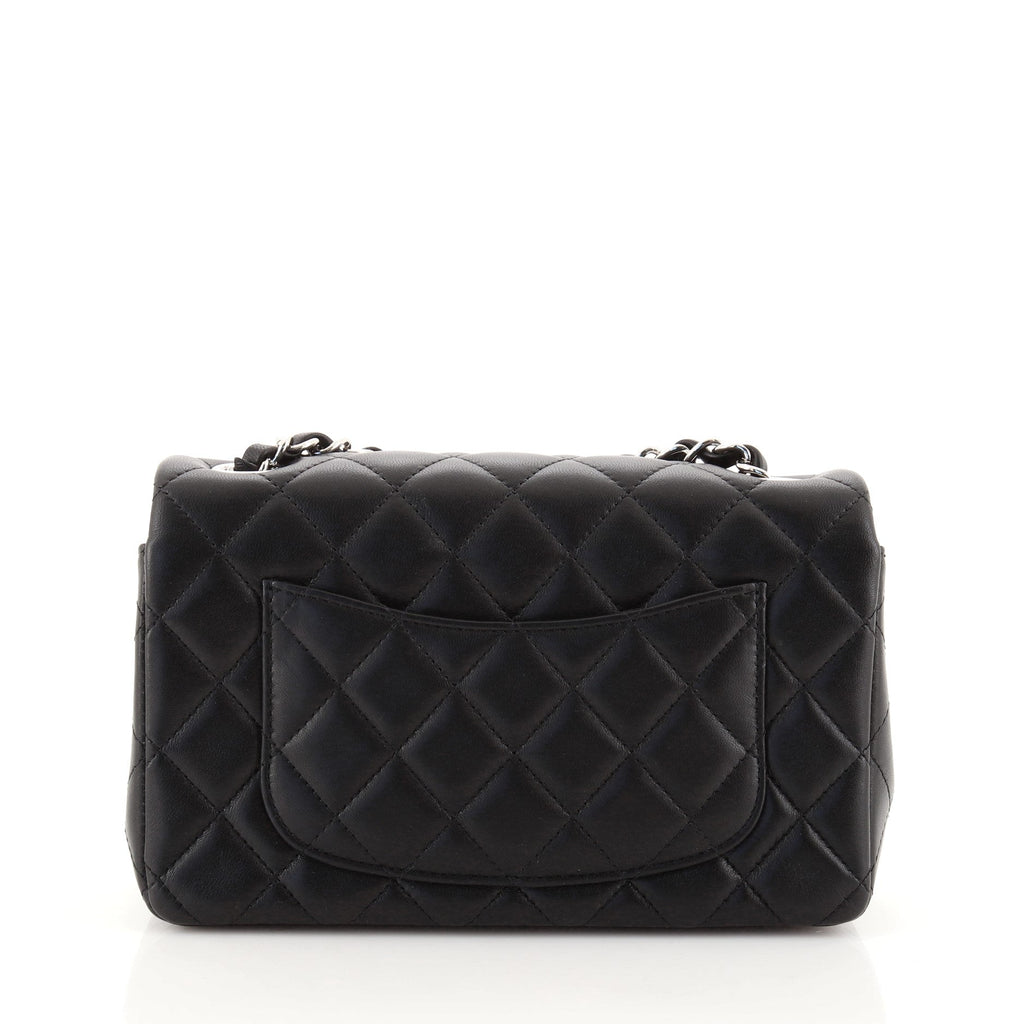 Classic Single Flap Bag Quilted Lambskin Mini