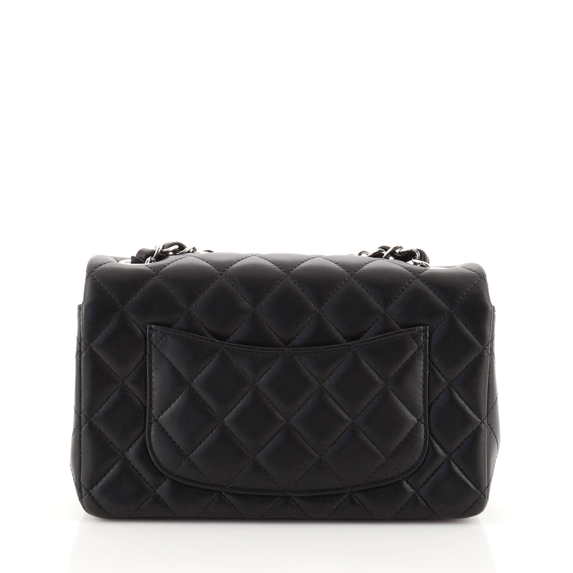 Classic Single Flap Bag Quilted Lambskin Mini