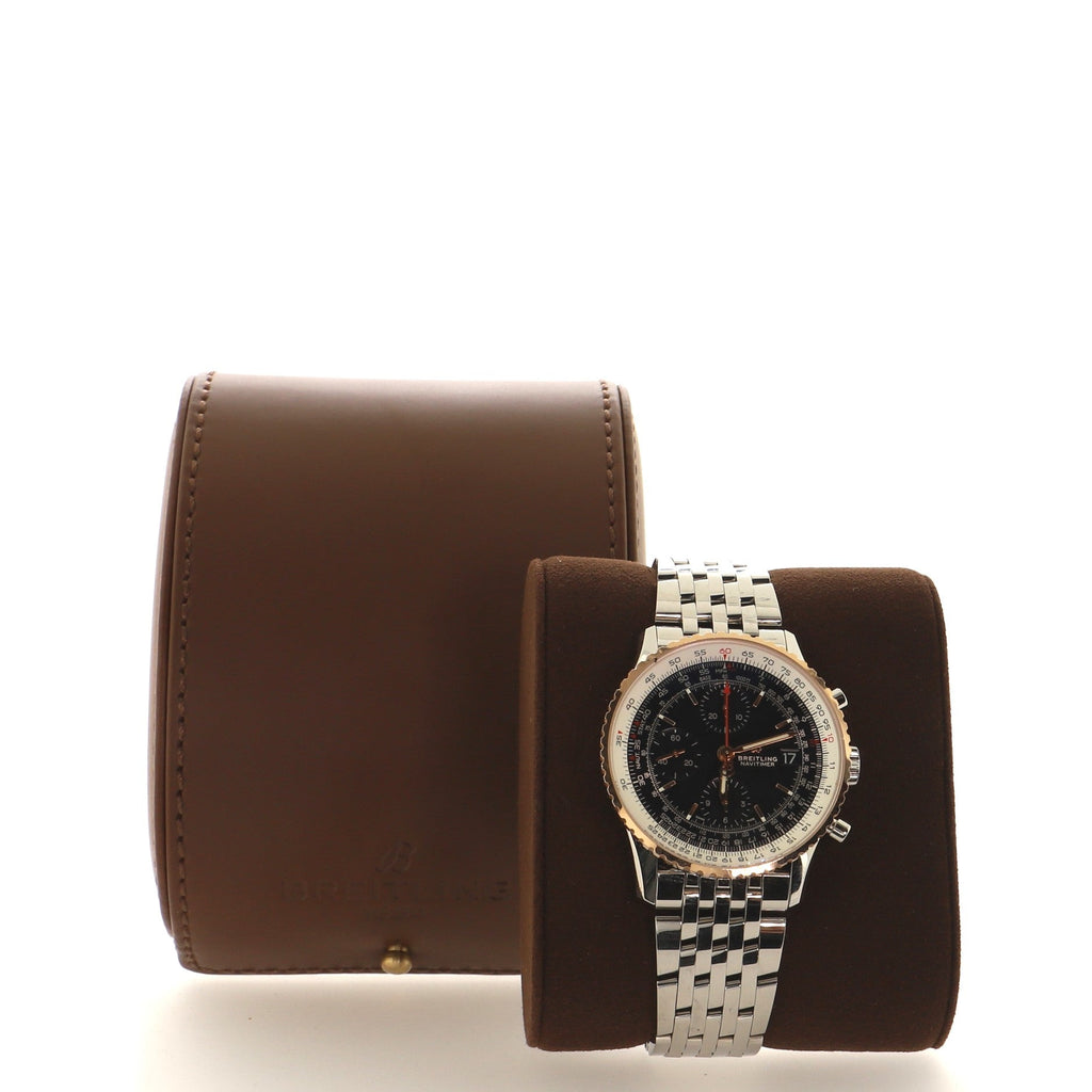 Navitimer 01 Chronograph Automatic Watch Stainless Steel and Rose Gold 41